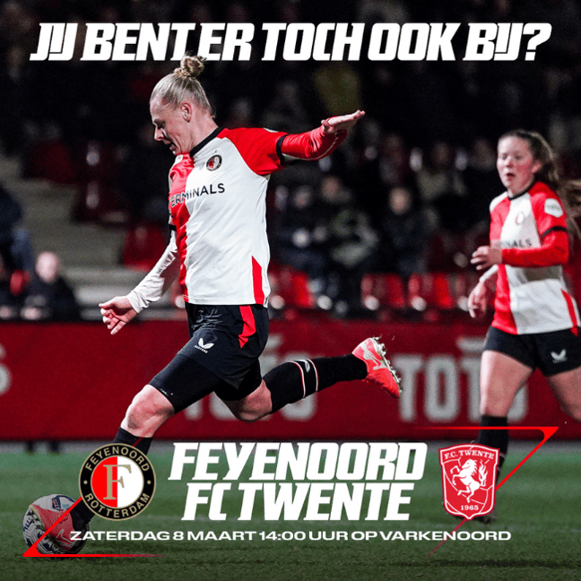 Feyenoord V1 - FC Twente 8 maart
